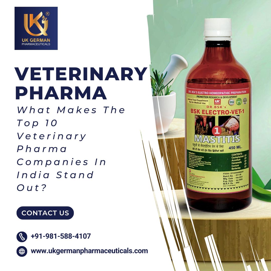 What Makes The Top 10 Veterinary Pharma Companies In India Stand Out