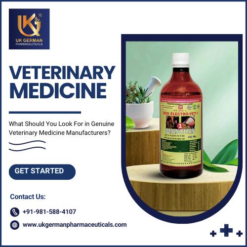 What Should You Look For in Genuine Veterinary Medicine Manufacturers